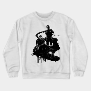 Shadow in the dark Crewneck Sweatshirt